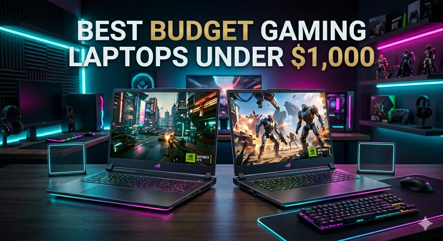 Best Budget Gaming Laptops Under $1000