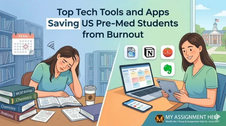 Top Tech Tools and Apps Saving US Pre-Med Students from Burnout